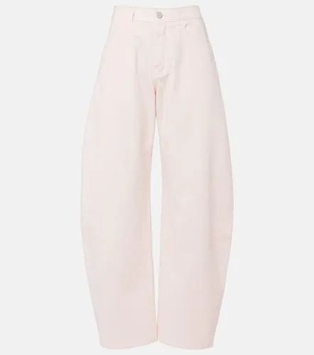 Alaïa Jeans barrel de tiro alto - Alaia - Modalova