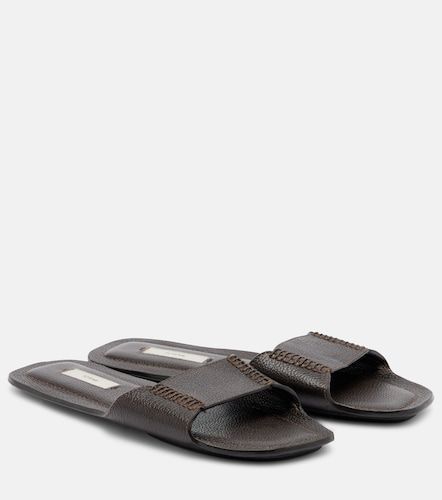 Toteme Leather slides - Toteme - Modalova