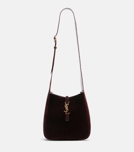 Le 5 a 7 Large suede shoulder bag - Saint Laurent - Modalova