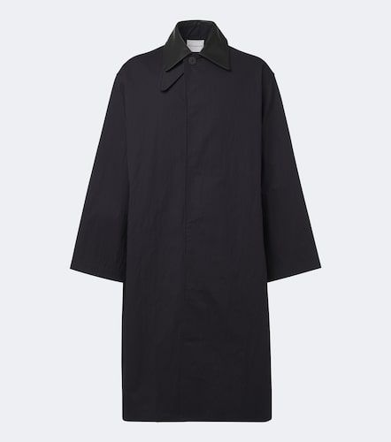 Trenchcoat Revere mit Leder - Studio Nicholson - Modalova