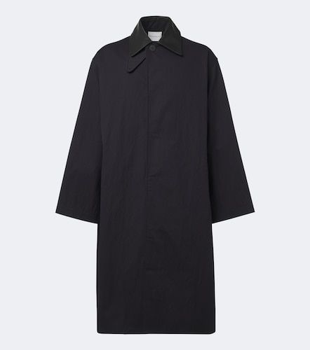 Trenchcoat Revere mit Leder - Studio Nicholson - Modalova