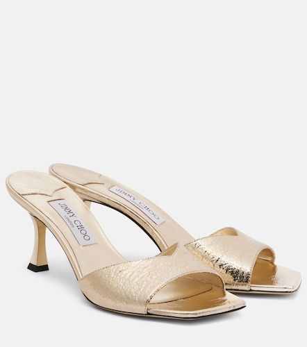 Jimmy Choo Skye 70 metallic mules - Jimmy Choo - Modalova