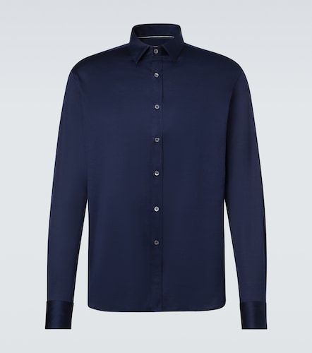 Canali Camicia in jersey di cotone - Canali - Modalova