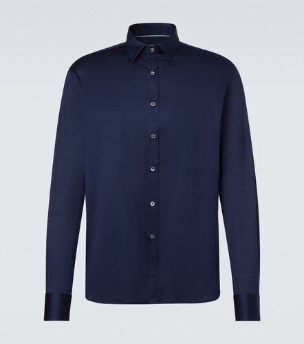 Canali Hemd aus Baumwoll-Jersey - Canali - Modalova