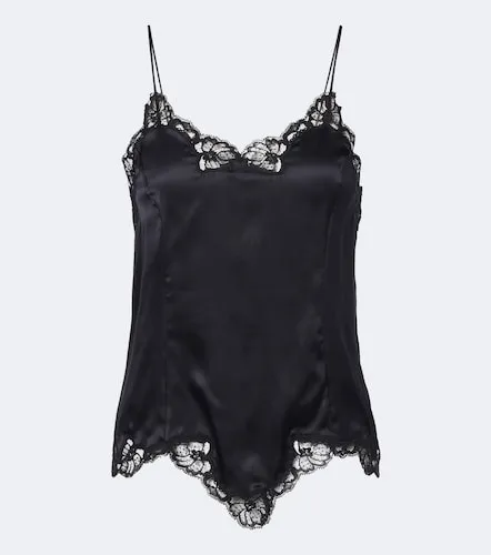 Amael silk-blend satin camisole - Isabel Marant - Modalova
