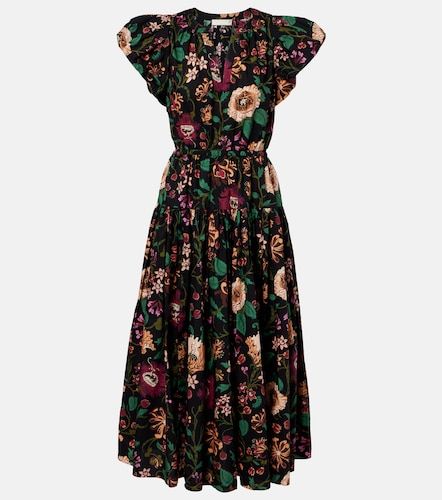 Vestido midi Marin de popelín de algodón - Ulla Johnson - Modalova