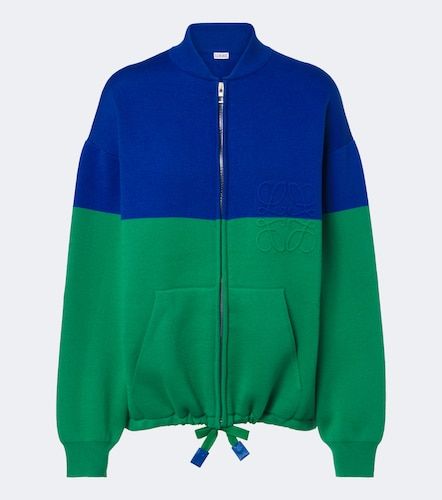 Cárdigan en mezcla de algodón con anagrama - Loewe - Modalova