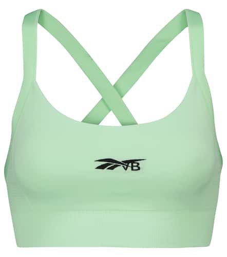 Crossover-back logo sports bra - Reebok x Victoria Beckham - Modalova