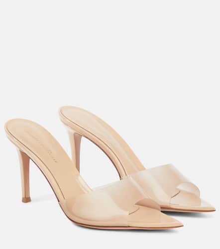 Elle 85 Plexi and leather sandals - Gianvito Rossi - Modalova