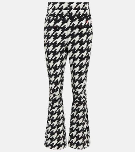 Aurora high-rise houndstooth softshell ski pants - Perfect Moment - Modalova