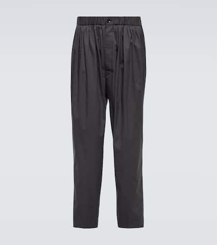 Pantalones plisados de algodón - Lemaire - Modalova