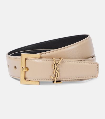 Cinturón Cassandre de piel - Saint Laurent - Modalova