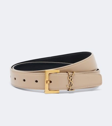 Cintura Cassandre in pelle - Saint Laurent - Modalova