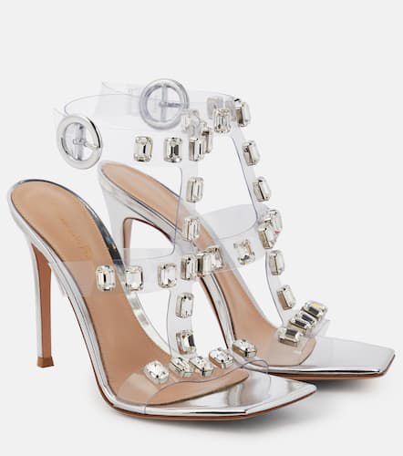 Crystal Crash embellished sandals - Gianvito Rossi - Modalova