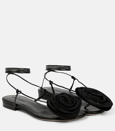 AppliquÃ© leather sandals - Magda Butrym - Modalova