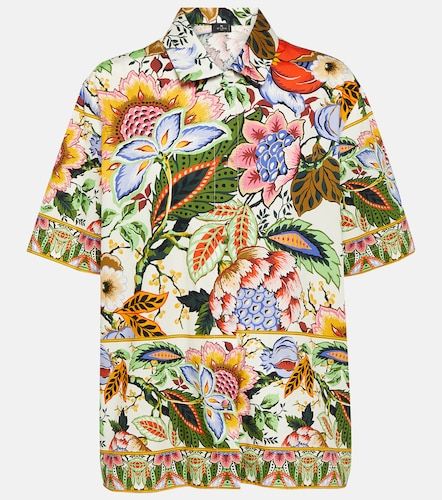 Etro Camisa de algodón floral - Etro - Modalova