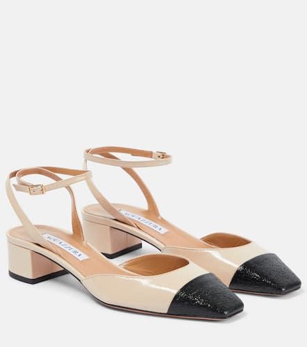 French Flirt 35 leather pumps - Aquazzura - Modalova