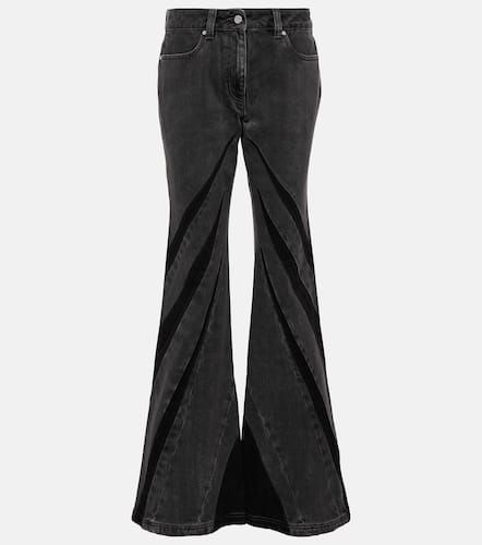 Darted mid-rise flared jeans - Dion Lee - Modalova