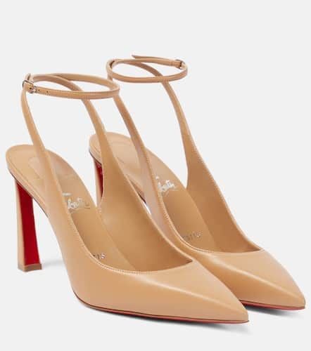 Condora 85 leather slingback pumps - Christian Louboutin - Modalova