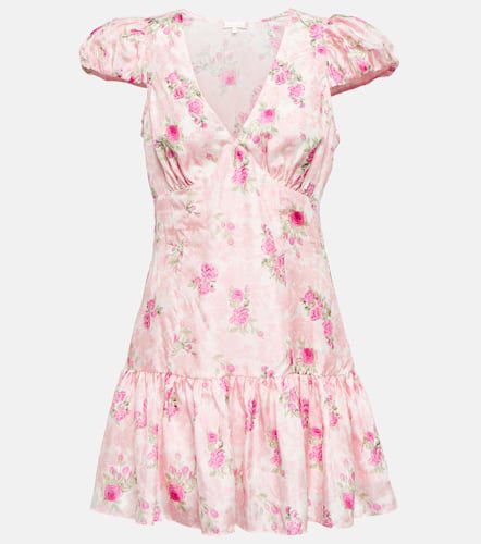 Russ floral silk minidress - LoveShackFancy - Modalova