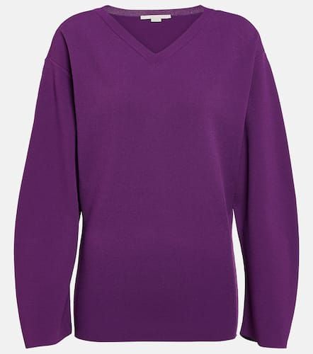 Oversized stretch jersey sweater - Stella McCartney - Modalova