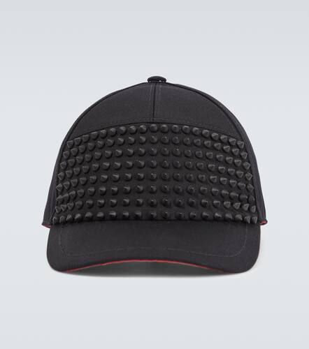 Enky Spikes cotton baseball cap - Christian Louboutin - Modalova