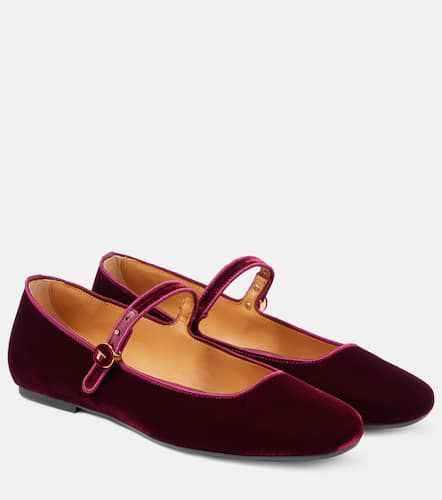 Tod's Velvet Mary Jane flats - Tod's - Modalova