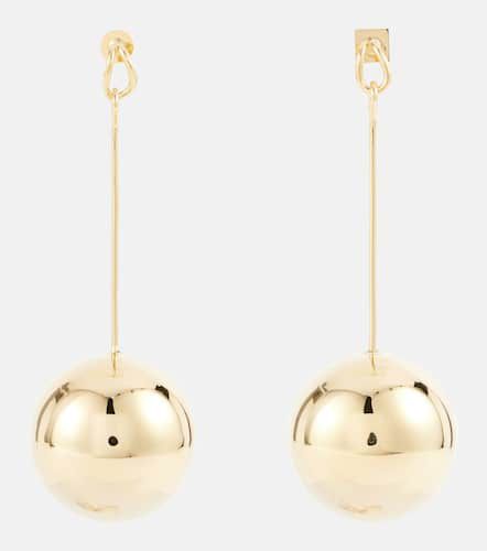 Les Grandes Boucles Nodo drop earrings - Jacquemus - Modalova