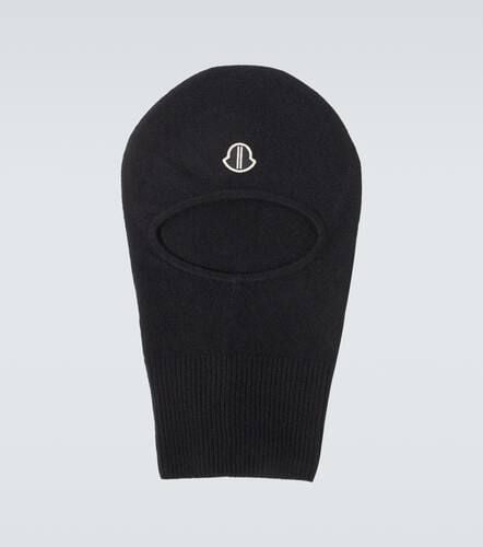 X Rick Owens wool and cashmere hood - Moncler Genius - Modalova