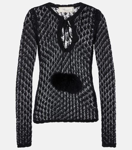 Blumarine Open-knit top - Blumarine - Modalova