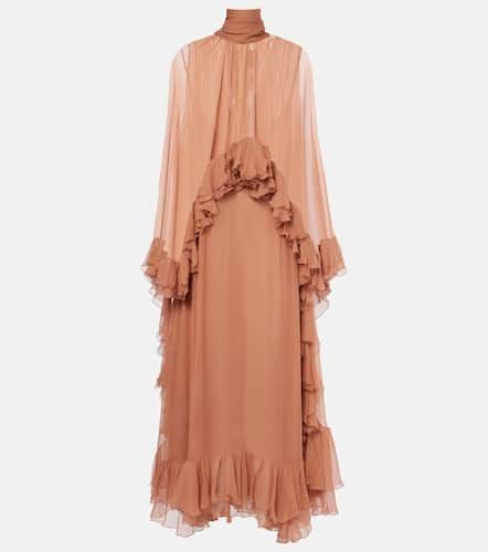 Chloé Robe aus Seidenmusselin - Chloe - Modalova