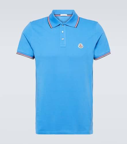 Moncler Cotton piquÃ© polo shirt - Moncler - Modalova