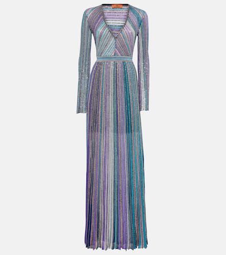 Maxikleid aus Häkelstrick mit Pailletten - Missoni - Modalova