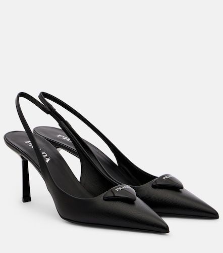 Prada Slingback-Pumps aus Leder - Prada - Modalova