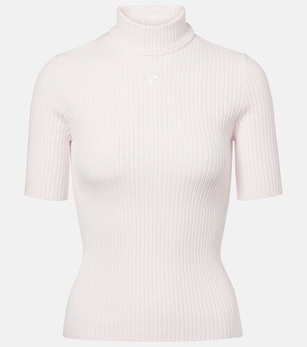 Courrèges Top Reedition in maglia a coste - Courreges - Modalova