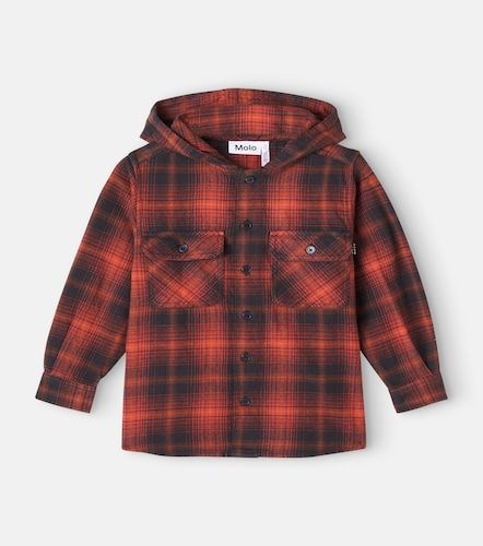 Chaqueta Rizz de algodón a cuadros - Molo - Modalova