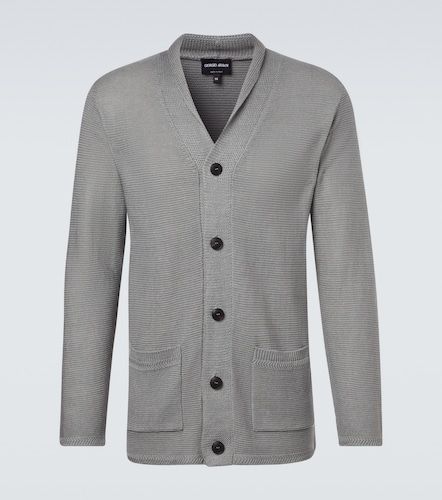 Giorgio Armani Linen-blend cardigan - Giorgio Armani - Modalova