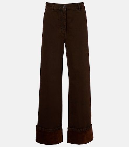 Jeans regular a vita alta - Dries Van Noten - Modalova