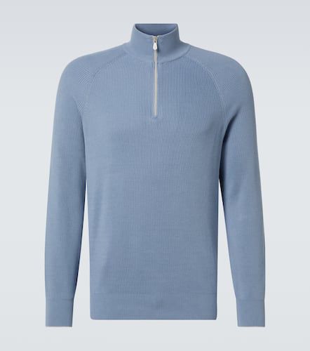 Half-zip cotton sweater - Brunello Cucinelli - Modalova