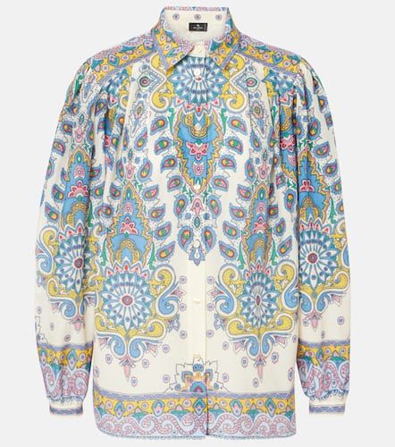 Etro Paisley cotton and silk shirt - Etro - Modalova