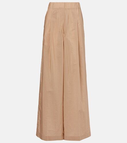 Pantaloni a gamba larga in misto cotone - Dries Van Noten - Modalova