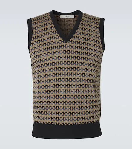 Chaleco de jacquard de algodón - Lemaire - Modalova