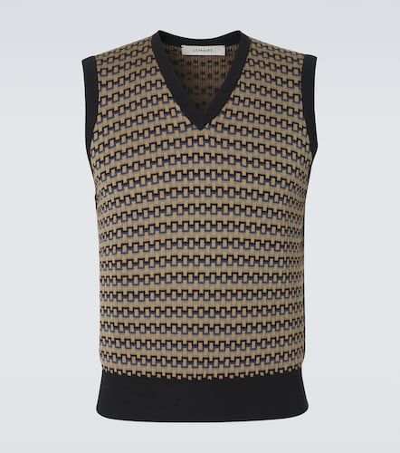 Pullunder aus Baumwoll-Jacquard - Lemaire - Modalova