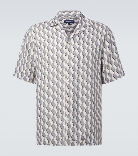 Camicia da bowling Roberto in lino con stampa - Frescobol Carioca - Modalova