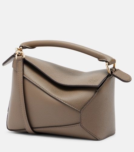 Puzzle Edge Mini leather top-handle bag - Loewe - Modalova