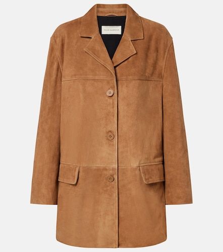 Nour Hammour Voltia suede jacket - Nour Hammour - Modalova