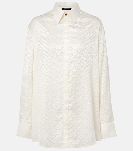 Camicia con stampa pitonata - Roberto Cavalli - Modalova