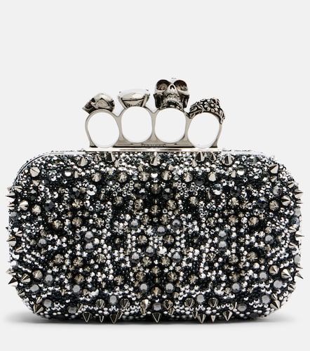 McQueen Clutch Knuckle con borchie - McQueen - Modalova