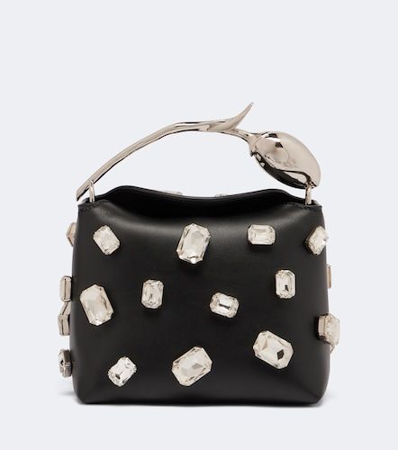 Bloom Mini leather top-handle bag - Erdem - Modalova