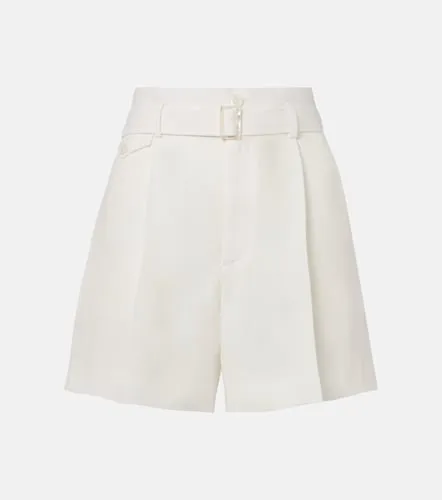 Denise belted linen shorts - Ralph Lauren Collection - Modalova